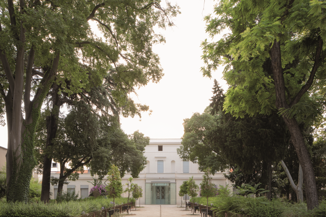 ©Yohann Gozard, 30.07.2018, 21h12, Montpellier, Hôtel de Montcalm - MOCO - vue direction Nord-Est / rue de la République MO.CO. Hôtel des collections