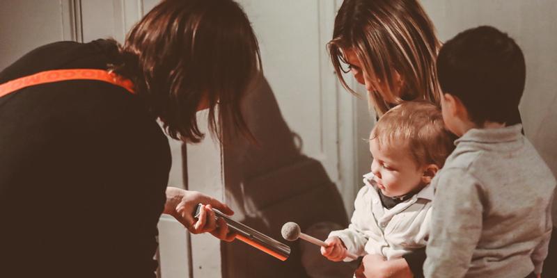 Visite des tout petits © Laurent Vilarem