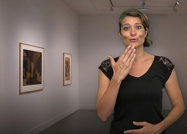 Visite LSF avec Des'l interpretation