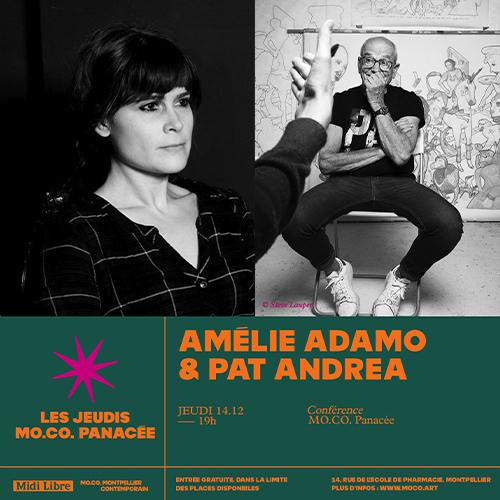 Pat Andrea et Amélie Adamo