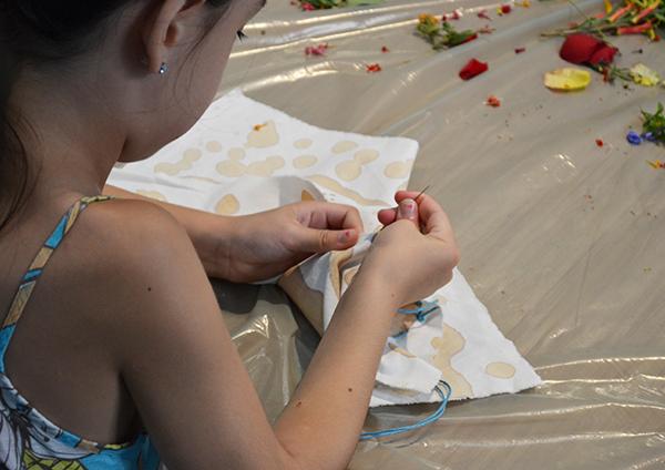 Atelier artistique avec enfant