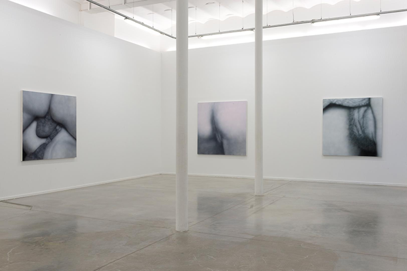 Photo de l'exposition de Betty Tompkins