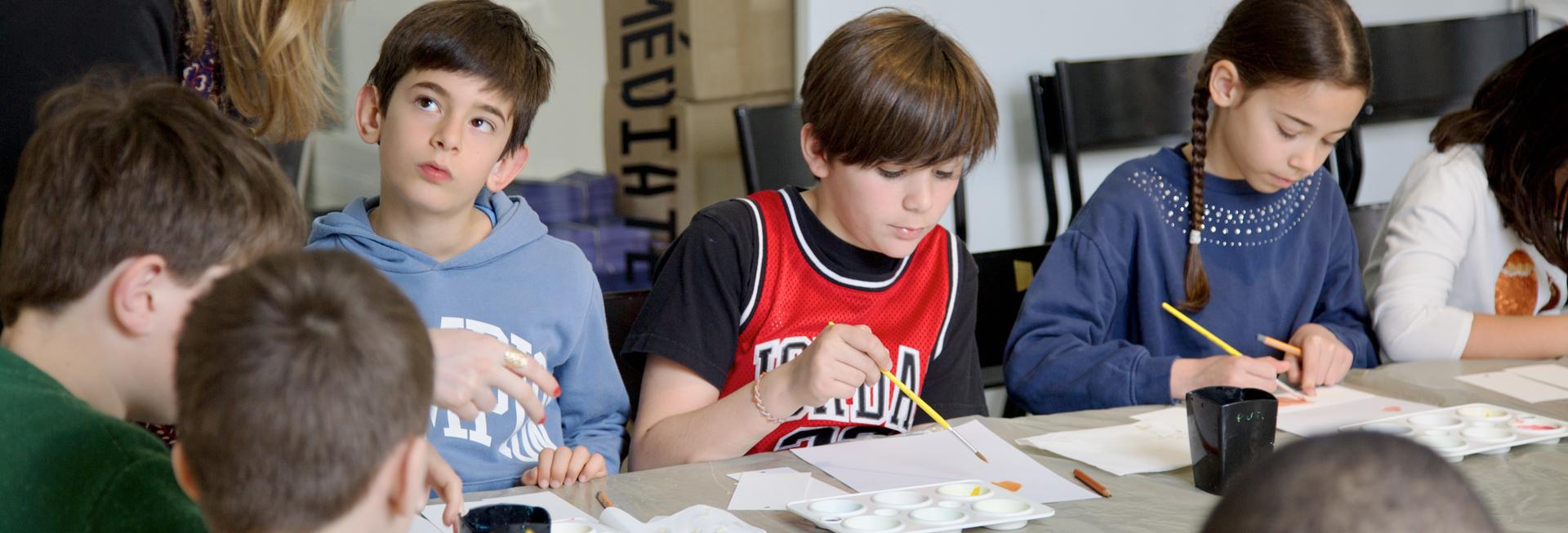 Workshop with kids